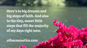 Big dreams, big steps of faith